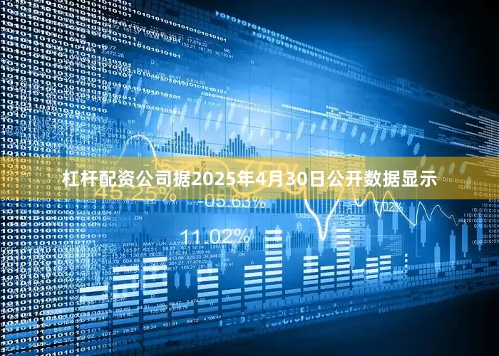 杠杆配资公司　　据2025年4月30日公开数据显示